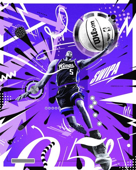 smsports - Search / X Sport Art Direction, Kings Basketball, Sports Design Ideas, Diy Screen Printing, Poster Design Layout, Nba Art, Sports Design Inspiration, Interior Designer Logo, Sport Poster Design