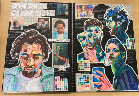 Madeline Hutchinson, Best Acrylic Paint, Sketchbook Ideas Inspiration, Photography Sketchbook, Sketchbook Layout, Art Alevel, Gcse Art Sketchbook, A Level Art Sketchbook, Paint Tips