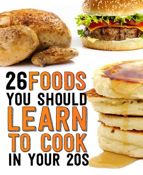 Of course I already know how to do all these, but I like new recipes Lol 26 Foods You Should Learn To Cook In Your Twenties In Your Twenties, Your Twenties, Your 20s, Cooking Basics, Learn To Cook, How To Cook, Me Time, Om Nom, I Love Food