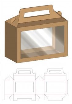Papercraft Box, Box Design Ideas, Box Packaging Templates, Templat Kotak, Diy Gift Box Template, Packaging Die Cut, Hadiah Diy, Boxes Design, Pola Kotak