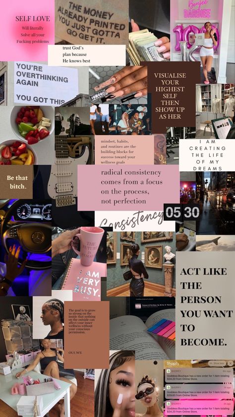 Make A Vision Board On Pinterest, Vision Board Aesthetic Pictures Soft Life, Vision Boards On Canvas, God Vision Board Wallpaper, Black Mom Vision Board, Being A Good Mom Vision Board, Vision Board Ideas For 2024, Vision Board Ideas On Canvas, Pinterest Manifestation Board