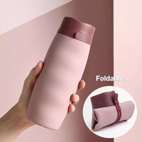 Look what I found on AliExpress Folding Water Bottle, Foldable Water Bottle, Collapsible Water Bottle, Travel Water Bottle, Silicone Cups, Sport Bottle, Sport Water Bottle, Food Grade Silicone, Outdoor Travel