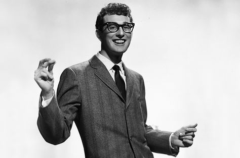 Billboard - We're Getting a Buddy Holly Hologram -- What Does His Wife Think? 1950 Music, 50s Music, Ritchie Valens, Play That Funky Music, Buddy Holly, Today In History, Fashion 1950s, Group Pictures, Now And Forever