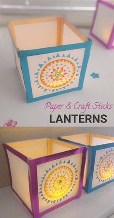 Wax Paper Lanterns Diy, Upcycled Diy Projects, Talent Show Arts And Crafts, Arts And Craft Ideas For Kids, Preteen Crafts Easy, Fun Crafts For Kids 7-10, Summer Arts And Crafts For Adults, Fun Things To Do With Kindergarteners, Summer Camp Arts And Crafts For Teens
