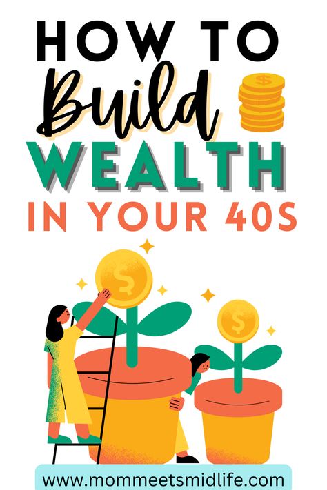 how to build wealth in your 40s How To Build Financial Stability, Financial Goals In Your 40s, Retire Early Financial Independence, Retire Early Tips, Early Retirement Planning, Financial Independence Quotes, Financial Literacy Worksheets, Retirement Planning Finance, How To Retire Early