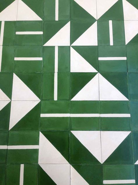 DIYing Custom Tile Patterns Is 10x Easier with These Tiles | Architectural Digest Modern Tile Designs, Geometric Tile Pattern, Easy Tile, Woodworking Projects Table, Abstract Tile, Geometric Floor, Diy Tile, Modern Tiles, Geometric Tiles