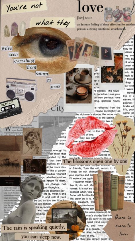 collage Personal Collage Ideas, Simple Collage Ideas, Collage Art Magazine Ideas, Collage About Yourself, Personality Collage, Collage With Text, Collage Tips, Personal Collage, Mood Collage