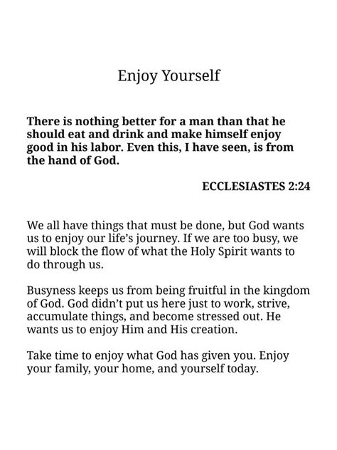 Ecclesiastes 2:24-25, Ecclesiastes 11:4, Ecclesiastes Quotes, Meaningless Life, Book Of Ecclesiastes, Ecclesiastes 2, Prayer Vision Board, Ecclesiastes 11, Ecclesiastes 9