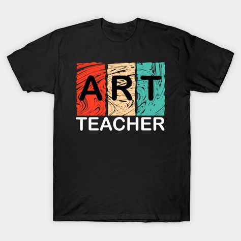 Art Teacher Shirt, Gift For Artist, Painter Shirt, Painting Shirt, Art Teacher Gift, Matching Teacher Shirts, Teacher Team Shirt, School -- Choose from our vast selection of Crewneck and V-Neck T-Shirts to match with your favorite design to make the perfect custom graphic T-Shirt. Pick your favorite: Classic, Relaxed Fit, V-Neck, Tri-Blend, Dolman Extra Soft Tri-Blend, Slouchy V-Neck, Slouchy, Premium, Heavyweight, Curvy, Ringer, and Curvy V-Neck. Customize your color! For men and women. Art Teacher Outfits, Art Tshirt Design, Shirt Painting, Gift For Artist, Tshirts Design, Art Teacher Gifts, Art Tshirt, Artist Shirts, Teacher Team