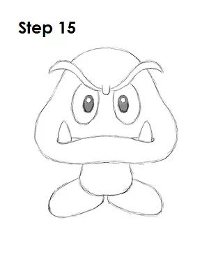 How to Draw Goomba 15 Easy Bowser Drawing, Drawing Ideas Super Easy, Cartoon Network Drawings Easy, Cartoon Character Drawings Easy, Easy Disney Characters To Draw, Goomba Drawing, Super Mario Sketch, Easy Cartoon Characters To Draw, Cartoon Character Drawings