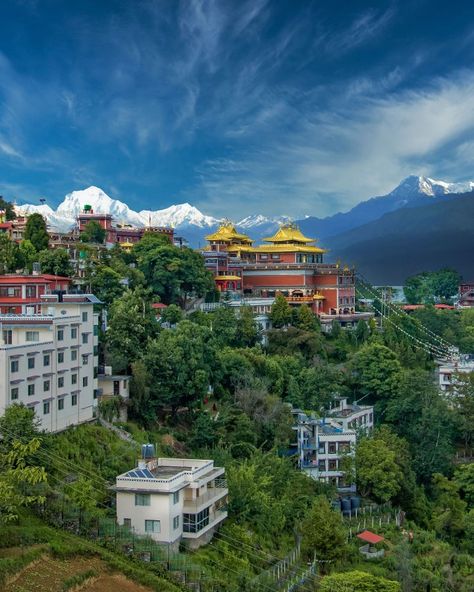 A discipline mind brings happiness Good Morning World from Namobuddha, Kavre . . 📸 By @styles_karan Buddhist Monastery, Annapurna Circuit, Day Hiking, Kathmandu Valley, Nepal Travel, Good Morning World, Spiritual Experience, Hiking Trail, Day Hike