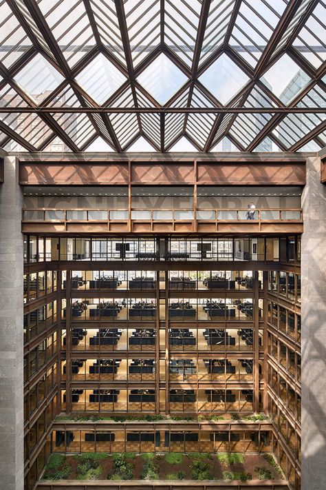 The 2020 recipients of the AIA Interior Architecture Awards Interior Garden, Urban Design, Ford Foundation, Corning Museum Of Glass, Contemporary Glass Art, Architecture Awards, Board Design, Office Building, Social Justice