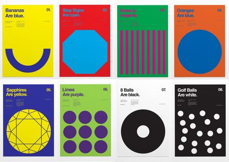 Nick Barclay, Design Conference, Minimalist Poster Design, 브로셔 디자인, Yellow Banana, Creative Jobs, Geometric Poster, Poster Design Inspiration, Poster Series