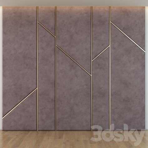 3d models: Other decorative objects - Decorative wall.08 Dining Panelling, Wall Cladding Texture, Fall Room Decor Diy, Homemade Wall Decorations, Wall Cladding Designs, Accent Wall Panels, Art Deco Style Interior, Diy Baby Room Decor, Fall Room Decor