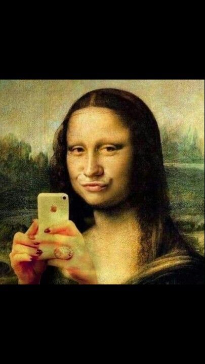 Satirical Illustrations, Humour, Mona Friends, Mona Lisa Parody, Duck Face, Seriously Funny, Popular Art, Youtube Art, Funny Profile Pictures