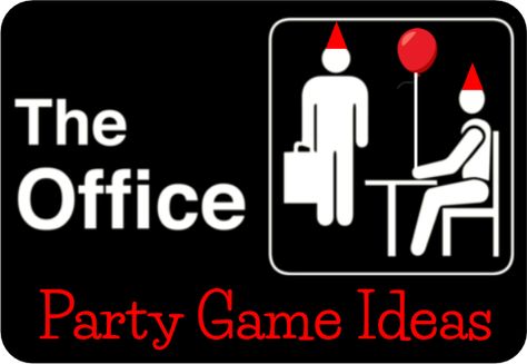 The Office Show Party Theme - Games & Ideas The Office Theme Party Games, The Office Themed Christmas Party, Office Themed 30th Birthday Party, The Office Themed Party Games, The Office Theme Party Ideas, The Office Themed Graduation Party, The Office Games, Office Themed Bachelorette Party, The Office Themed Bachelorette Party