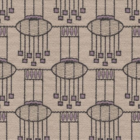 Art Deco Art Nouveau Fawn And Mauve Flat-Weave Curtain and Upholstery Fabric | Backhausen Art Deco Lampen Fawn from Loome Fabrics Art Deco Upholstery Fabric, Art Deco Fabric Textiles, Art Deco Fabric Upholstery, Craftsman Fabric, Art Deco Textiles, Art Deco Embroidery, Upholstery Fabric Uk, 1920s Wallpaper, Wiener Werkstatte