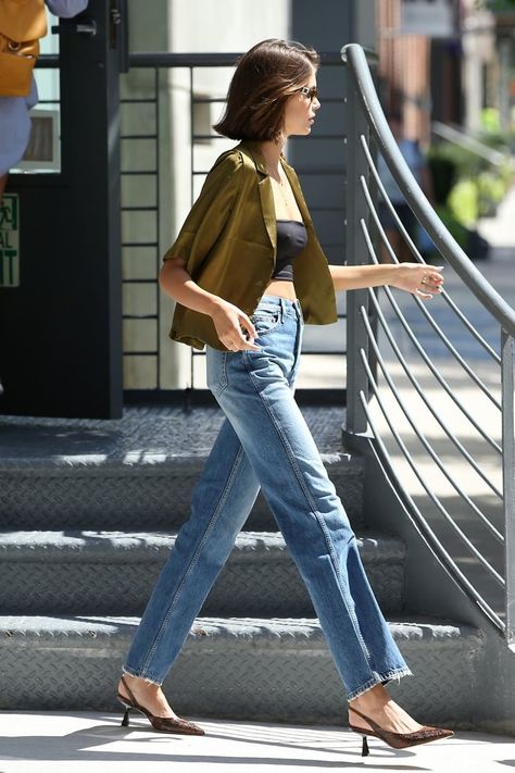 Sarah Jessica Parker, Kaia Gerber Street Style, 1980s Outfits, Minimal Stil, Kaia Gerber Style, Looks Street Style, Kaia Gerber, Celebrity Street Style, 가을 패션