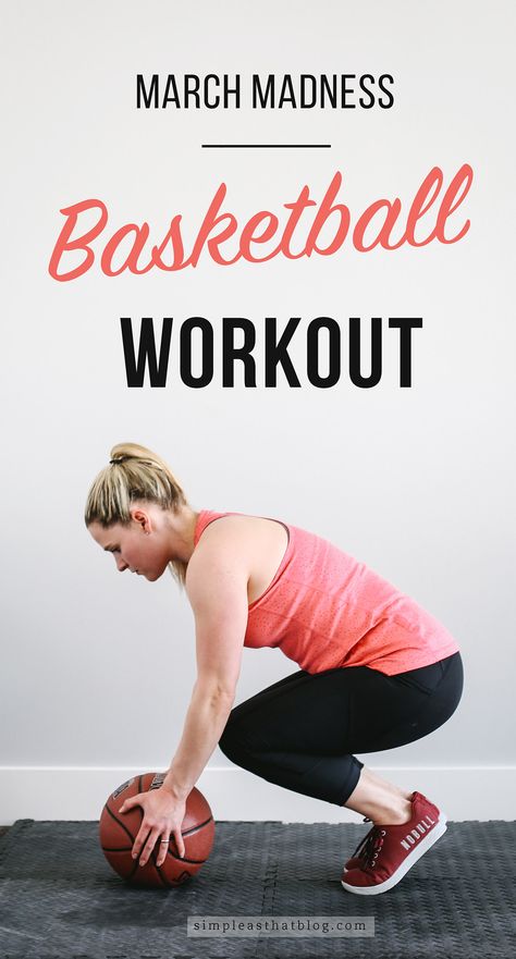 March Madness is right around the corner. Even if you're not a fan, you can still win big with this 30-minute basketball workout that challenges your stability, balance, and coordination. Proper Running Technique, March Madness Basketball, Ball Workouts, Vertical Jump Training, Basketball Workout, Basketball Tricks, Basketball Tips, Basketball Workouts, Basketball Drills