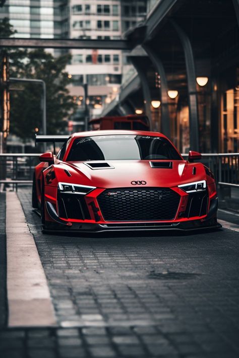 Audi R8 Wallpaper, Audi Supercar, Red Audi, Audi A, Luxury Cars Audi, Mobil Drift, Sports Car Wallpaper, Cool Car Pictures, Bmw I8