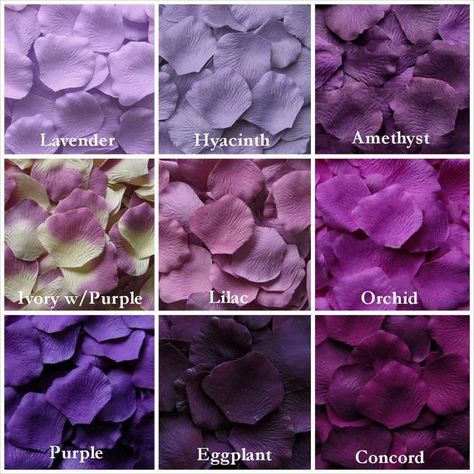 Purple Roses, Purple Wedding, Fake Rose Petals, Flower Girl Petals, Silk Rose Petals, Purple Wedding Flowers, Purple Rose, Silk Roses, Wedding Color Schemes