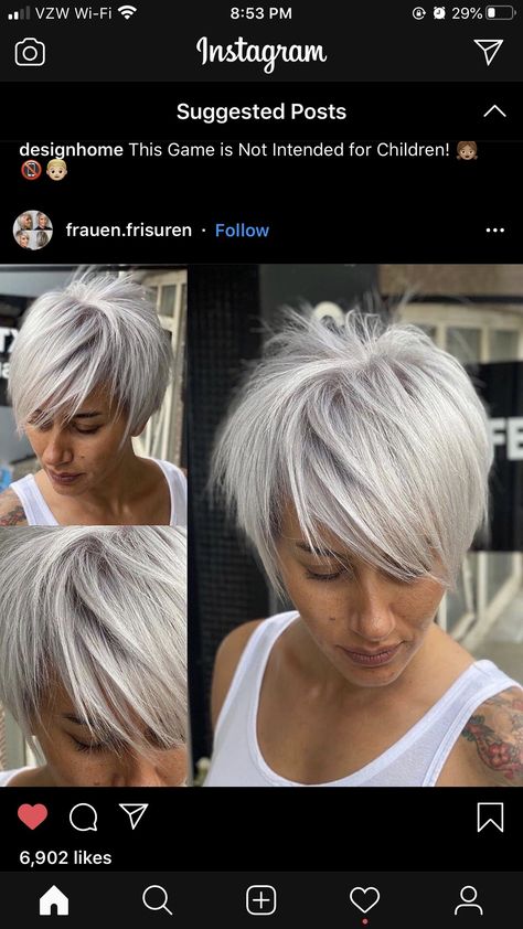 Cheveux Courts Funky, Bob Pendek, Curly Updos, Women Undercut, Easy Short Haircuts, Short Silver Hair, Girls Short Haircuts, Short Haircut Styles, Short Blonde Haircuts