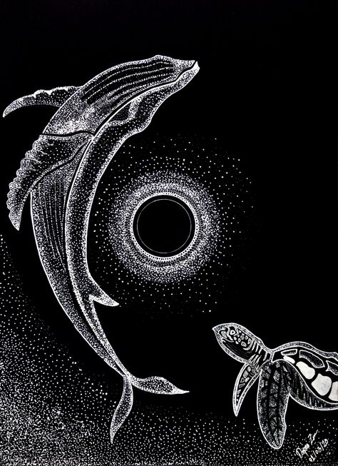 Ink Artwork Illustration, White Ink Art Black Paper, White Pen Black Paper, Drawings On A Black Paper, White On Black Illustration, White On Black Art Drawing, White Art On Black Paper, Drawings In Black Paper Ideas, Aesthetic Black And White Drawings