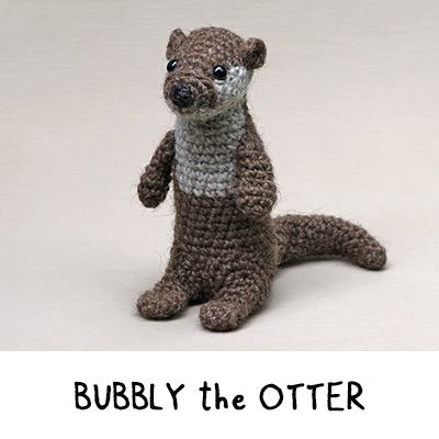 Patterns Amigurumi Patterns, Cute River Otter, Otter Amigurumi, Crochet Otter, Otter Pattern, River Otter, Heather Brown, Sea Otter, Pet Safety