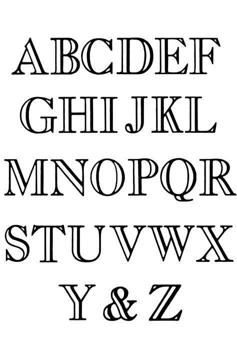 On this page you’ll find some sleek and bold Lettering with Shadows to use in your creative projects. These charming images of letters are in the Caslon Shaded style. Different Styles Of Alphabet Letters, Bold Letters Calligraphy, Different Type Of Fonts Style, Type Of Lettering, Calligraphy Alphabet Bold Fonts, Creative Lettering Fonts Style, Different Letter Fronts, Alphabet Fonts Shadow, Bold Letters Alphabet