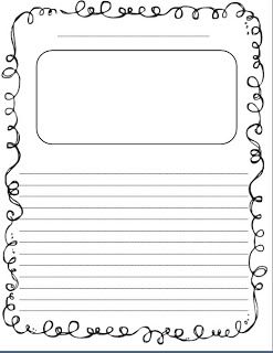 Sticker Story Paper FREEBIE!  My students love getting stickers and creating a story around them!  Here are some cute sticker story paper templates :-) Fairy Tale Writing, Free Writing Paper, Writing Paper Template, Handwriting Paper, 2nd Grade Writing, Best Essay Writing Service, Work On Writing, Preschool Writing, Essay Writer