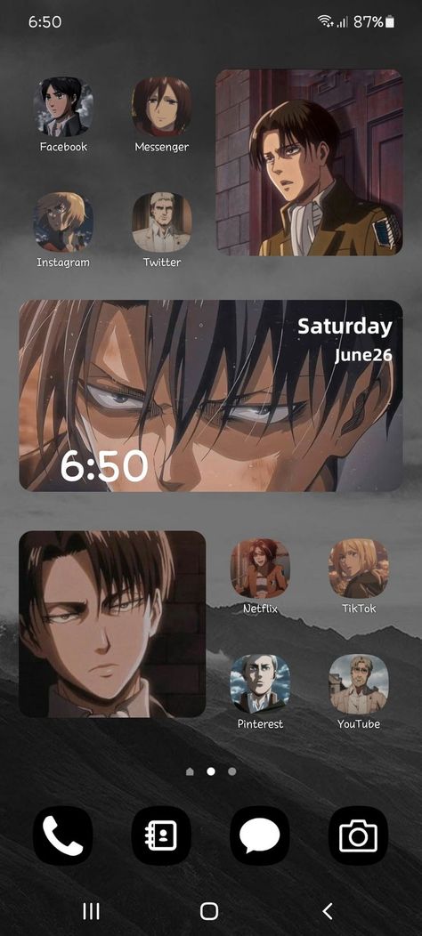 Cool Themes For Phone, Cute Themes For Mobile Phone, Apps To Make Your Phone Aesthetic, How To Make Your Phone Aesthetic Android, Anime Theme Phone, How To Make Your Phone Aesthetic, Phone Aesthetic Ideas, Themes For Mobile Phone, Android Homescreen Aesthetic