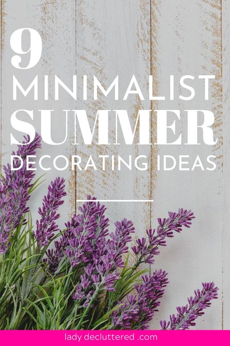 Summer Centerpieces For Home, Summer Mantel Decorating Ideas, Designing A Living Room, Summer Living Room Decor, Minimalist Decor Diy, Summer Mantel, Summer Interior, Simple Living Lifestyle, Summer Living Room