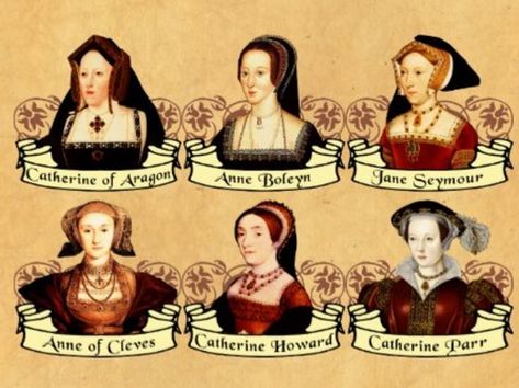 Henry VIII had a pretty dramatic love life. The fates of his six wives are often summed up as: "Divorced, beheaded, died; divorced, beheaded, survived." Would you have survived your marriage with England's serial wife murder? Take our quiz and find out.  I g Catherine of Aragon Tudor History, Six Wives Of Henry Viii, Catherine Parr, Wives Of Henry Viii, Anne Of Cleves, Tudor Dynasty, American History Lessons, Catherine Of Aragon, King Henry Viii