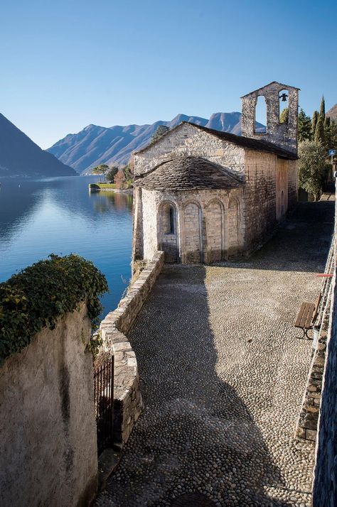 Isola Comacina - Lucia Intellisano's photo Lake Como, Cinque Terre, Scenic Places, San Giacomo, Italian Lakes, Holiday Images, Beyond Beauty, Sweet Escape, Beautiful Photography