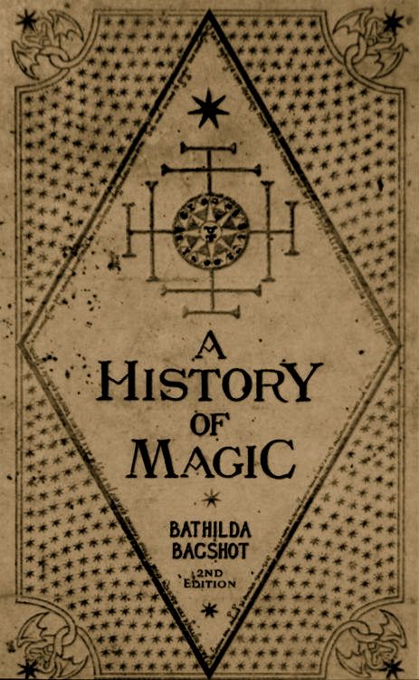 The History of Magic - a Hogwartz textbook. Nicholas Flamel, Posters Harry Potter, History Of Magic, Magical Beasts, A History Of Magic, Magical Books, Imprimibles Harry Potter, Illustration Art Nouveau, Theme Harry Potter