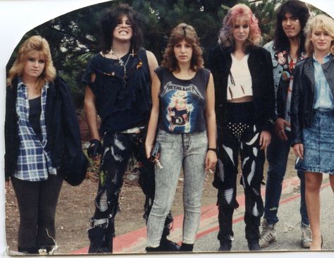 High school rockers, San Mateo, CA - 1987 80s High School Fashion, Eighties Aesthetic, 80s High School, 80s Rock Aesthetic, 1987 Fashion, 1980s Outfits, 1980s Aesthetic, 80’s Aesthetic, 1980s Fashion Trends