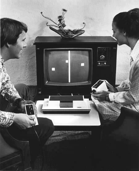 Pong on Atari Magnavox Odyssey, Carl Sagan Cosmos, Atari Games, Modern Games, Tennessee Williams, Happy Times, Retro Videos, Carl Sagan, Photo Vintage