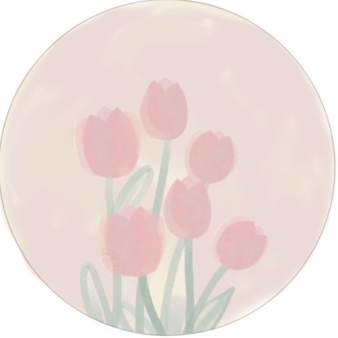 Avatar, Pink, Pink Avatar, Drawing Profile, Avatar Pfp, Pfp Drawing, Pink Tulip