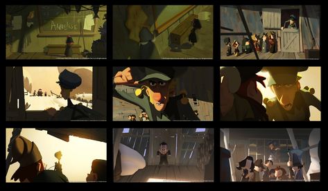 ArtStation - KLAUS Color Keys - Part V, Samuel Smith Animation Script, Storyboard Ideas, Viking Village, Art Advice, Color Script, Background Drawing, Keys Art, Color Studies, Visual Development