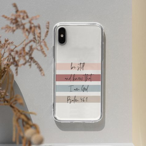 I Phone 11 Case Aesthetic, Home Made Phone Cover, Cute Christian Phone Cases, Bible Verse Phone Case, Phone Case With Quotes, Quotes For Phone Cases, Iphone Covers Aesthetic, Phone Case Design Ideas, Jesus Phone Cases