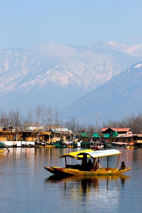 Srinagar, Dal Lake, Canvas Art Projects, Kashmir India, Lake Photography, Mountain Photography, Jammu And Kashmir, Paradise On Earth, Beautiful Places Nature