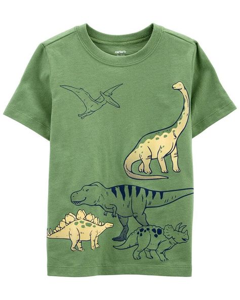 Dinosaur Graphic Tee, Space Dinosaur, Dinosaur Graphic, Toddler Boy Tops, Boys Fall Outfits, Friday Outfit, Kids Pjs, Dinosaur Shirt, Boys Graphic Tee