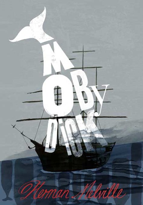Moby meraviglia 100 Best Books, Best Books List, Buch Design, Best Book Covers, Book Cover Illustration, Plakat Design, Porridge Oats, Homemade Muesli, Design Editorial