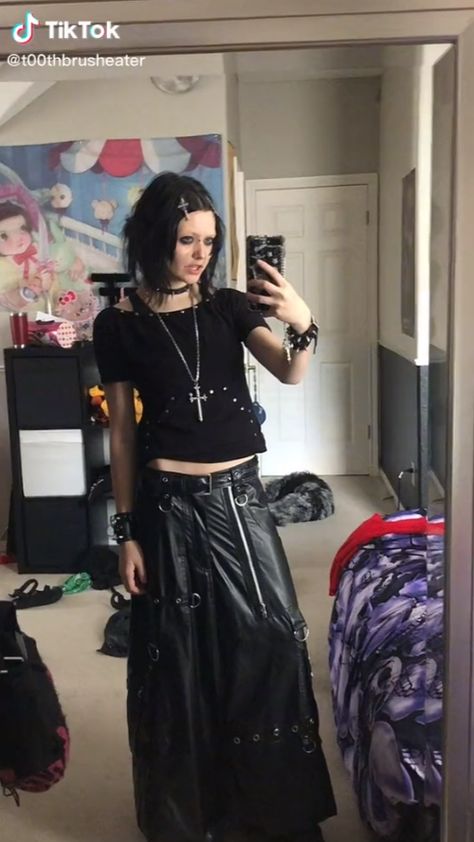 Goth Outfits Pants, Mall Goth Outfits, Goth Summer Outfits, Summer Goth Outfits, Alt Summer Outfits, Goth Fits, Outfit Inspo Summer, Party Fits, Mall Goth