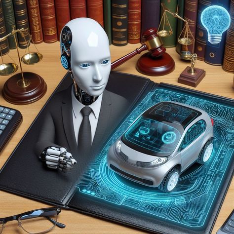 Buckle up for the future of AI! ⚖️  Explore self-driving cars & robot lawyers.  What excites you most about AI advancements? #AIFirst #ArtificialIntelligence #Lawyer #Doctor #SelfDrivingCars
https://medium.com/@tomdausy/from-self-driving-cars-to-robot-lawyers-the-future-of-ai-in-transportation-and-law-0077ea6f230e Cars, Felt, Traffic Signal, Self Driving, Lawyer, Transportation, The Future, Buckle