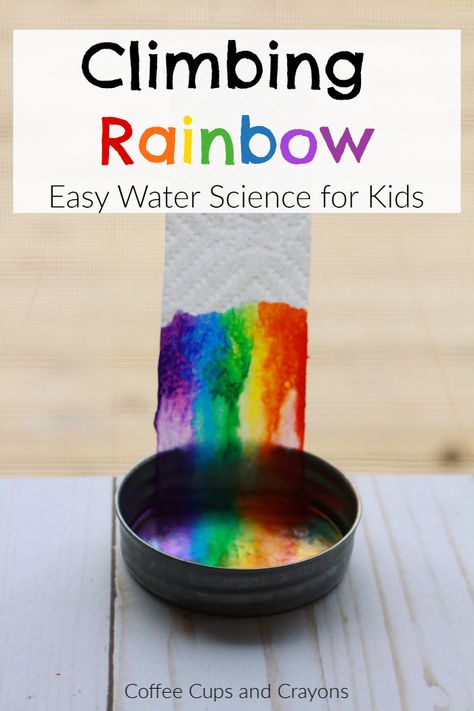 21 simple science activities kids can do at home - Laughing Kids Learn Rainbow Science Experiment, Rainbow Science, Science Experiments Kids Preschool, Water Science Experiments, Science Experiments Kids Elementary, At Home Science Experiments, Science Experiments For Preschoolers, Kid Experiments, Science Projects For Kids