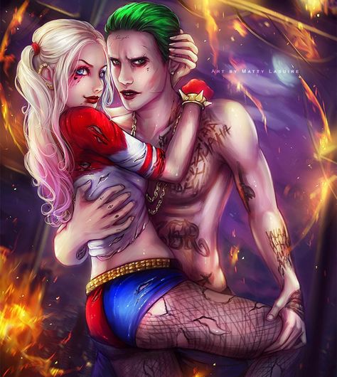 Joker Y Harley Quinn, Harley Quinn Tattoo, Harle Quinn, Harley And Joker Love, Harely Quinn, Der Joker, Harley Quinn Drawing, Hearly Quinn, Harley Quinn Quotes