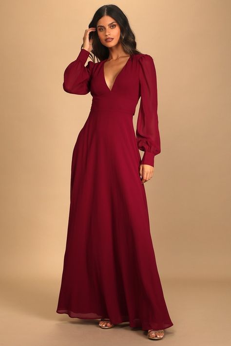 Burgundy Satin Dress Long Sleeve, Rust Colored Bridesmaid Dresses Long Sleeve, Dark Red Bridesmaid Dresses Long Sleeve, Red Formal Dress Long Sleeve, Long Sleeve Burnt Orange Dress, Maroon Bridesmaid Dresses Long Sleeve, Red Long Sleeve Bridesmaid Dress, Long Sleeve Burgundy Bridesmaid Dresses, Long Sleeve Casual Wedding Dress