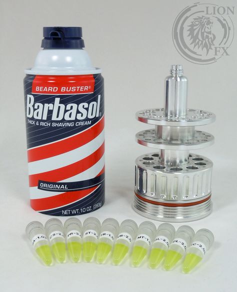 Jurassic Park Barbasol Cryogenics Canister by Lion FX - Imgur Jurassic Park Barbasol, Prop Master, Jurassic Park Jeep, Jurrasic Park, Michael Crichton, Props Art, Replica Prop, Jurassic Park World, Movie Props