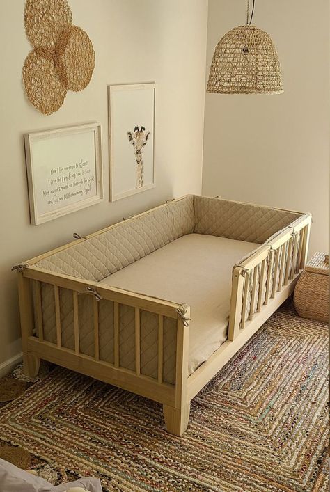 Toddler Floor Bed, Baby Room Inspiration, Baby Boy Room Nursery, Nursery Room Inspiration, Toddler Rooms, Floor Bed, Baby Room Design, Nursery Baby Room, Hus Inspiration